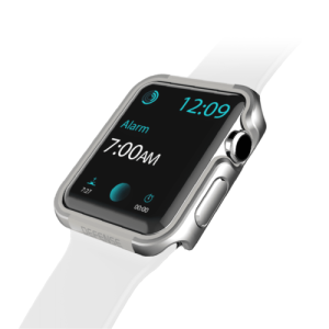 Бъмпер X-doria Defense Edge, за Apple Watch 44mm, Сребрист